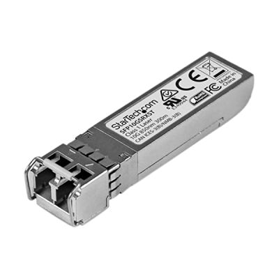image STARTECH Module de transceiver SFP+ à fibre optique 10 Gigabit - Compatible Cisco SFP-10G-SR-X - Multimode LC avec DDM - 300 m