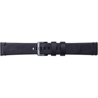 image Samsung GP-R815BREEAA Bracelet en Cuir Essex Noir 20 mm