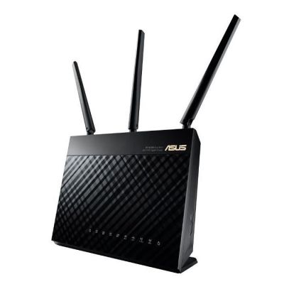 image Asus RT-AC68U Routeur Wi-Fi Ai mesh / AC 1900 Mbps Double Bande avec Beamforming AiRadar, Sécurité AiProtection à Vie par TrendMicro