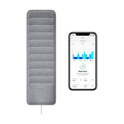 image Withings Sleep - Capteur De Sommeil & Domotique - Analyse Des Phases De Sommeil - Détection Des Ronflements Et Des Perturbations Respiratoires Pouvant Indiquer L’apnée Du Sommeil