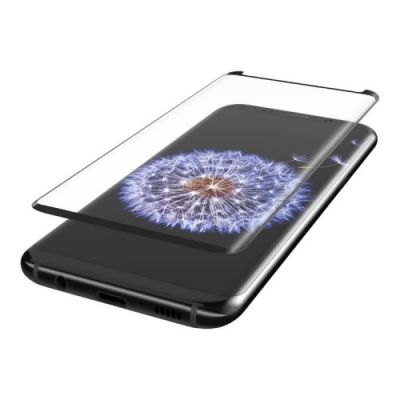 image Belkin - Film de protection d'écran en verre trempé pour Samsung Galaxy S9+ - Noir