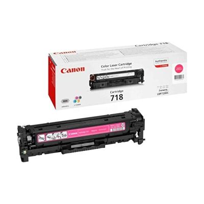 Canon 718M Cartouche toner pour Imprimante laser LBP7200Cdn Magenta