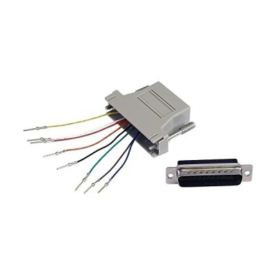 STARTECH Adaptateur pour transfert de données - 1 x DB-25 Mâle - 1 x RJ-45 Femelle - Gris