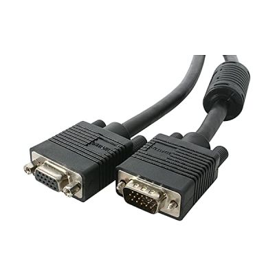 STARTECH Câble d'extension VGA coaxial de 1,8 m - Cordon HD15 vers H15 pour écran haute résolution - Rallonge VGA - M/F