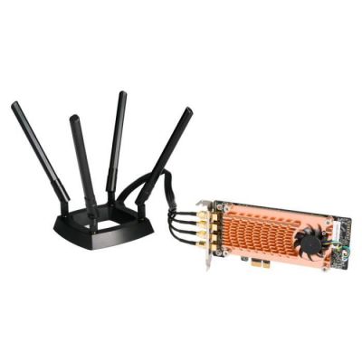image QNAP Adaptateur WiFi Double Band (QWA-AC2600)-PCI-E 2.0 * 2807