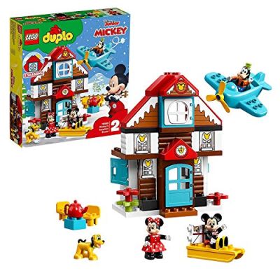 LEGO-DUPLO Disney La maison de vacances de Mickey, 57 Pièces 10889
