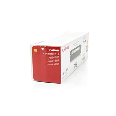 Canon Cartouche Toner Original CRG718Y 2900 Pages Jaune