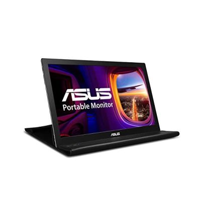 image ASUS Zenscreen MB168B - Ecran PC portable 15,6" HD - Télétravail ou gaming - Alimentation et Affichage via USB Type-A - Dalle TN - 1366x768 - PS3 PS4 Raspberry Pi Xbox - 200cd/m²