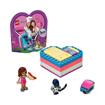 LEGO-Friends La boîte cœur d'été d'Olivia, 93 Pièces 41387