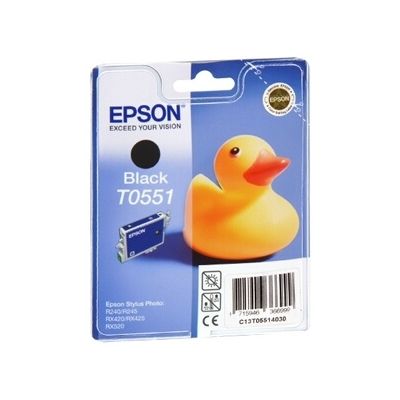 Epson T0551 Cartouche d'encre d'origine Noire pour R240 245 RX420 425 520