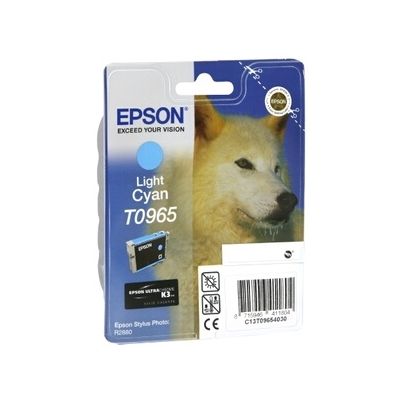 image Cartouche d'encre Epson loup T0965 cyan clair