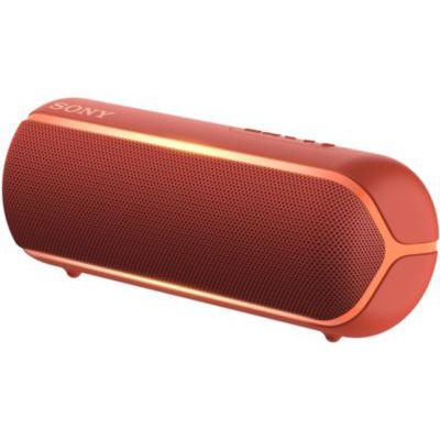image Sony SRS-XB22 Enceinte Portable Bluetooth Extra Bass Waterproof avec Lumières - Rouge