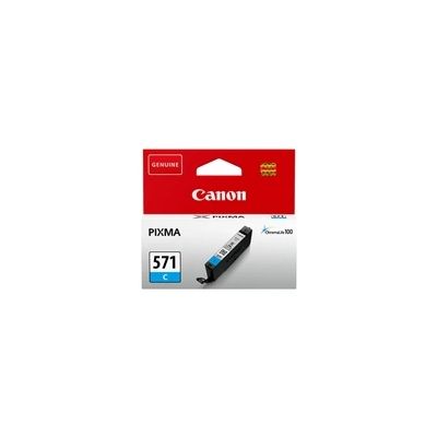 image Canon CLI-571 Cartouche C Cyan (Emballage carton)