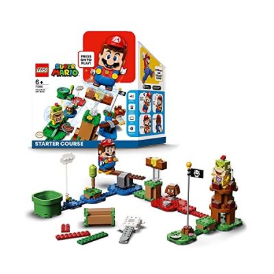 LEGO 71360 Pack de démarrage Aventures Super Mario - Jouet interactif - Jeu de construction incluant la figurine