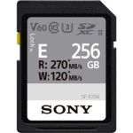 image produit Sony SF-E Series UHS-II U3 V60 Sdhxc Carte mémoire numérique 256 Go Lecture 270 Mo/S Écriture 120 Mo/S SFE256, SF-E256 - livrable en France