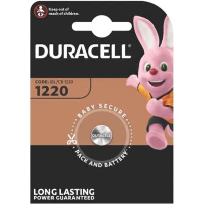 image Duracell DL1220 3V lithium monnaie pile Pack 1