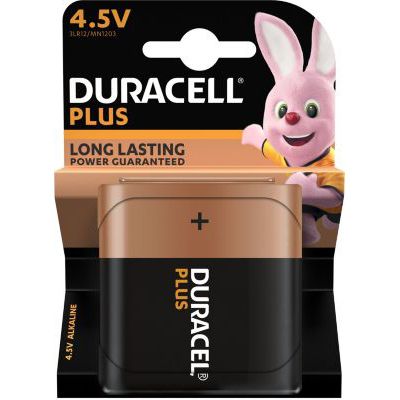 image Duracell Plus Power Alkaline batteries 4.5V (MN1203 / 3LR12) 1 pièce
