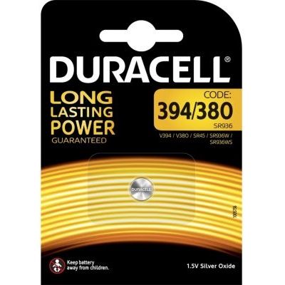 Duracell D394 Pile de Montre Argent