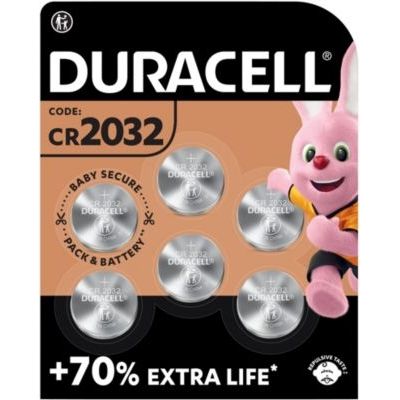 image Pile Duracell DL/CR 2032 x6