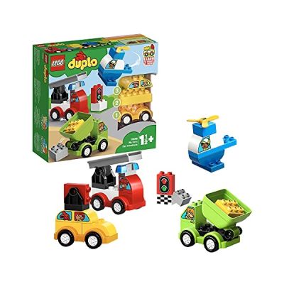 image LEGO DUPLO Mes 1ers pas - Mes premiers véhicules - 10886 - Jeu de construction