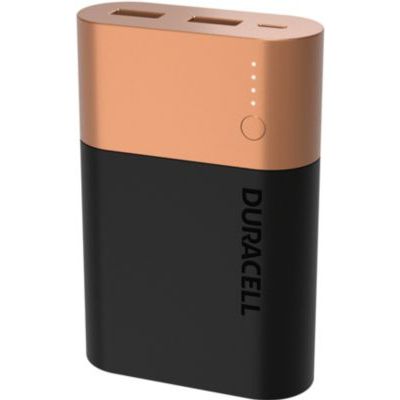 image Duracell Powerbank 10050 mAh, Batterie externe pour Smartphones et appareils alimentés par USB, Compatible avec iPhone, Samsung
