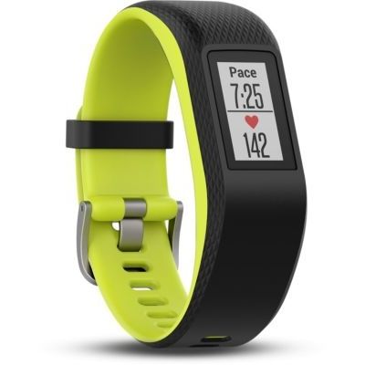 image Garmin Vivosport - Bracelet de Sport avec GPS et Cardio Poignet - Taille L - Noir/Citron Vert