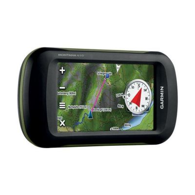 image Garmin - Montana 610 - GPS portable multi-activités (Randonnée, Auto, Moto, Quad et Marine) - Grand écran tactile 4''