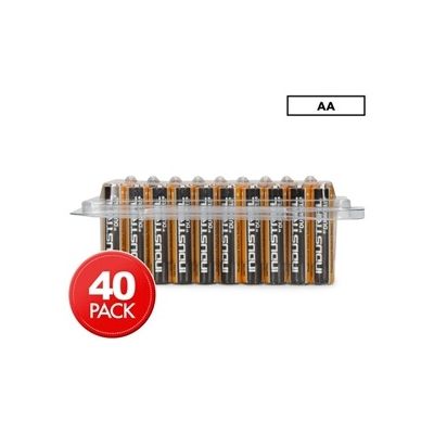 Piles Duracell pack de 40 piles AA