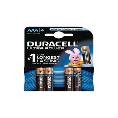 image Duracell - Pile Alcaline Ultra Power - AAA - 4 Piles