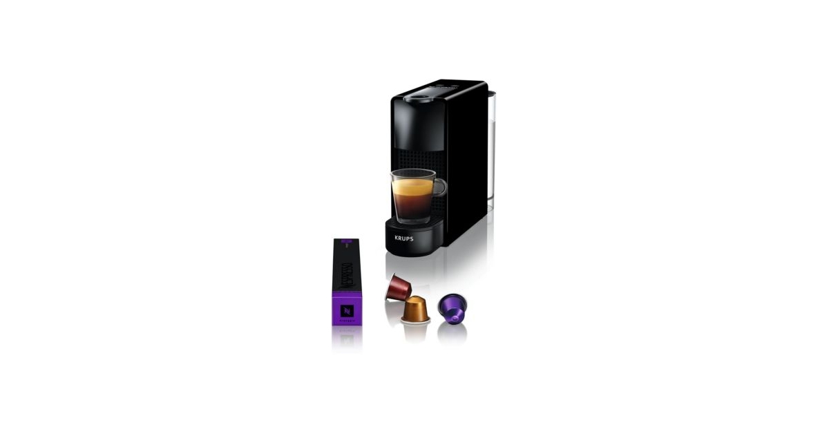Cafetera de cápsulas Nespresso Krups Essenza Mini Negro Piano - Comprar