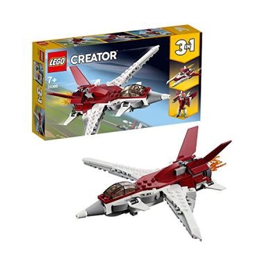 image LEGO Creator L'avion futuriste Jeu de construction, 157 Pièces 31086