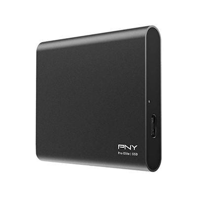 image PNY Pro Elite CS2060 - SSD Externe Portable 250 Go en USB 3.1 Gen2 Type-C - 900 Mo/S