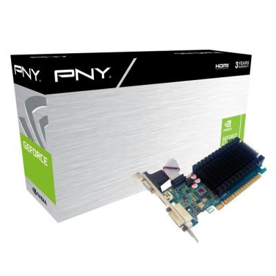 image PNY GF710GTLH2GEPB Carte Graphique Nvidia GeForce GT 710 2 Go DDR3 954 MHz SATA