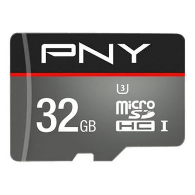 PNY Carte Mémoire MicroSDHC Performance 8 Go Classe 10 25 Mb/s avec Adaptateur 