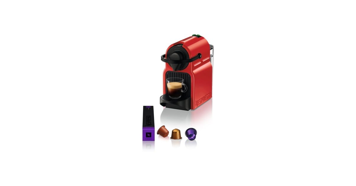 Machine à Café Nespresso KRUPS Inissia XN100510 Rouge Tunisie