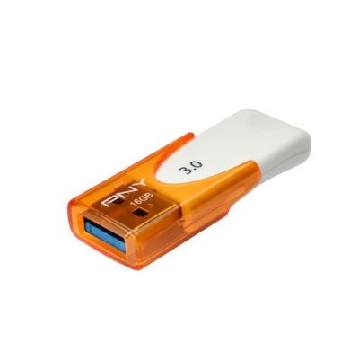 image PNY Clé USB 3.0 Attaché 4 16 Go - Orange