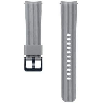 image SAMSUNG Bracelet en Silicone pour Galaxy Watch 42 mm Gris