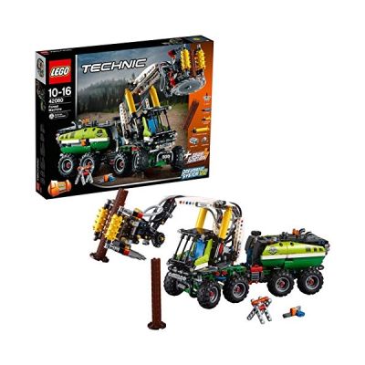 image LEGO-Technic Le camion forestier Jeu, Jeu de Construction, 1003 Pièces 42080