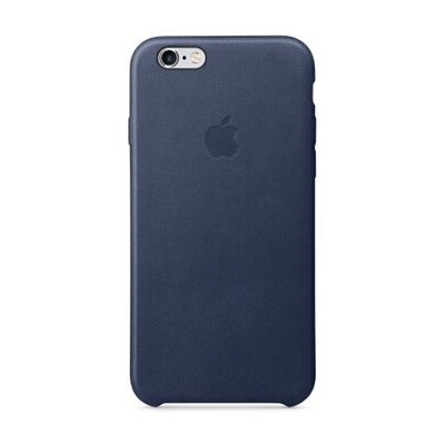 image Coque iPhone Apple COQUE DE PROTECTION EN CUIR BLEU POUR IPHONE 6/6S
