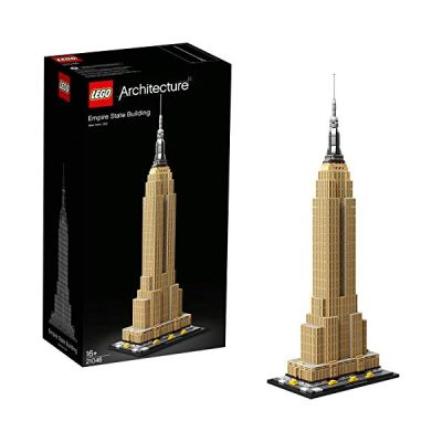 LEGO-Architecture L'Empire State Building 16 Ans et Plus, Jeu à Construire, 1767 Pièces 21046