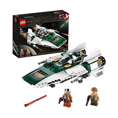 LEGO-Star Wars A-Wing Starfighter de la Résistance, 269 Pièces à Construire 75248