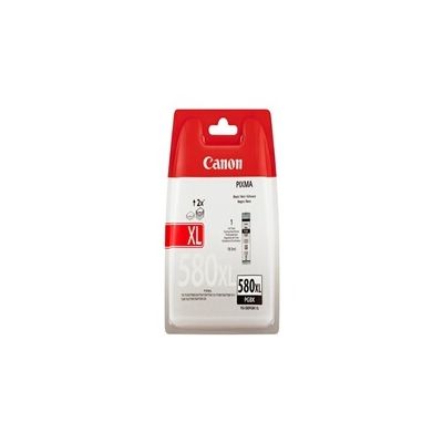 image Canon PGI-580XL Cartouche PGBK Noire Pigmenté XL (Pack plastique)