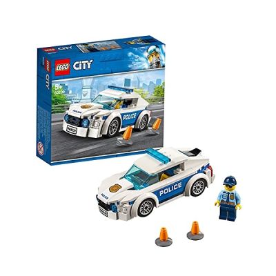 LEGO City - La voiture de patrouille de la police - 60239 - Jeu de construction