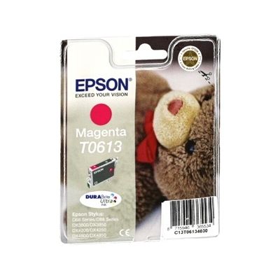 image Epson T0613 Cartouche d'encre d'origine DURABrite Ultra magenta pour D68 D88 DX3800 DX4200 DX4800