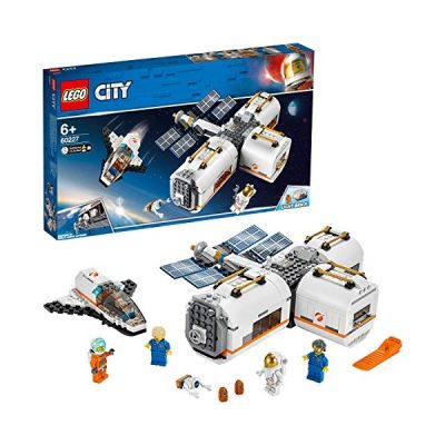 image LEGO-City La station spatiale lunaire, Jouet de Construction, 412 Pièces 60227