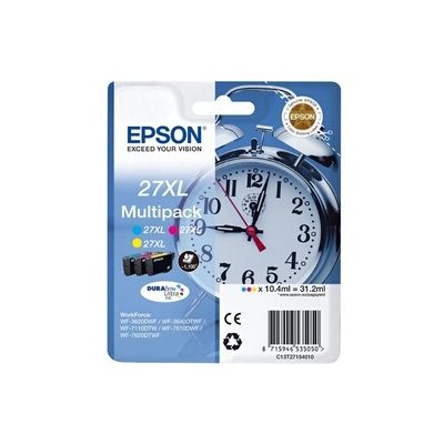 image Cartouche d'encre Epson Pack Reveil T2715 XL 3CL