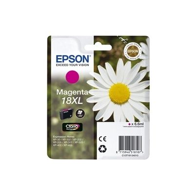 Cartouche d'encre Epson PAQUERETTE T1813 XL MAGENTA