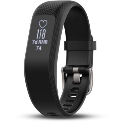 image Garmin vívosmart 3 - Bracelet de Fitness avec Cardio Poignet - Taille M - Noir