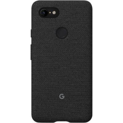 image Google Coque Pixel 3 XL - Housse de Protection avec Tissu sur Mesure et Compatible avec Active Edge - Housse Officielle Google Pixel - Carbone