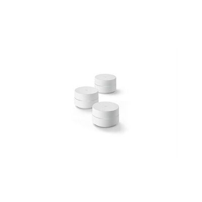 image Google WiFi Pack de 3 Routeurs sans Fil Bluetooth Blanc GA00158-FR